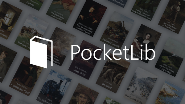 PocketLib 1.4: Modern design, book series & more
